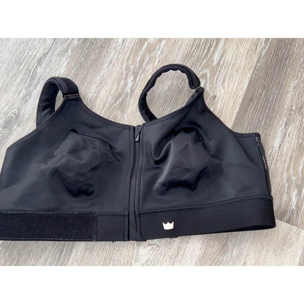 SHEFIT ULTIMATE Sports Bra Black 4Luxe Support High Impact Workout